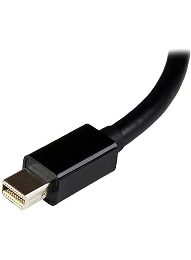 StarTech .com Mini DisplayPort to DVI Adapter - Mini DP to DVI-D Converter - 1080p Video - mDP or Thunderbolt 1/2 Mac/PC to DVI Monitor - Compact mDP 1.2 to DVI Single-Link Adapter Dongle (MDP2DVI3) - Image 3