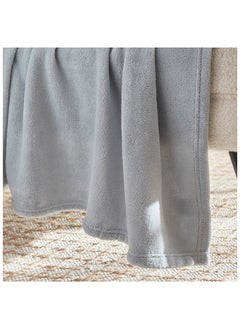 Home Box Ontario Solid Coral Fleece Throw 120x170 cm  - Image 2