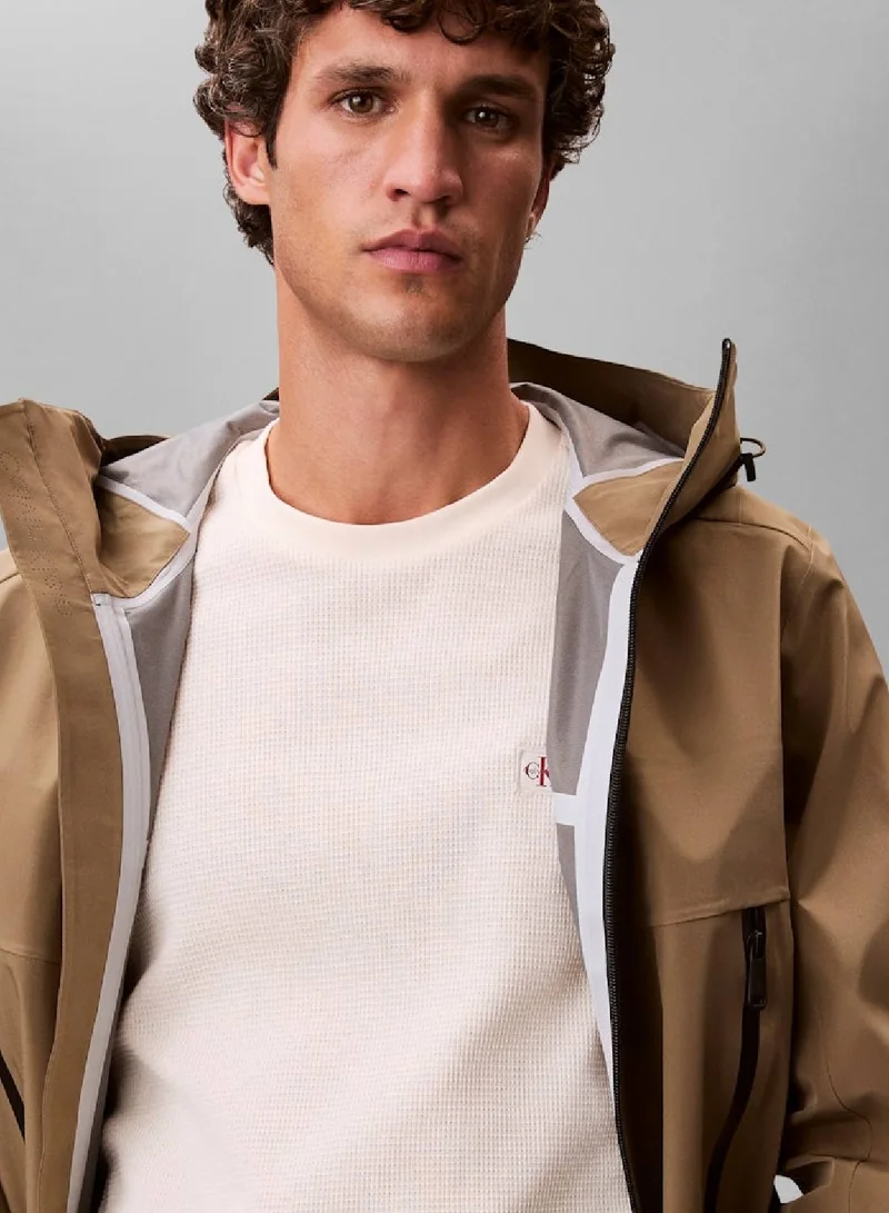 Calvin Klein Jeans Calico Classic Waffle T-Shirt for Men | Best Price UAE