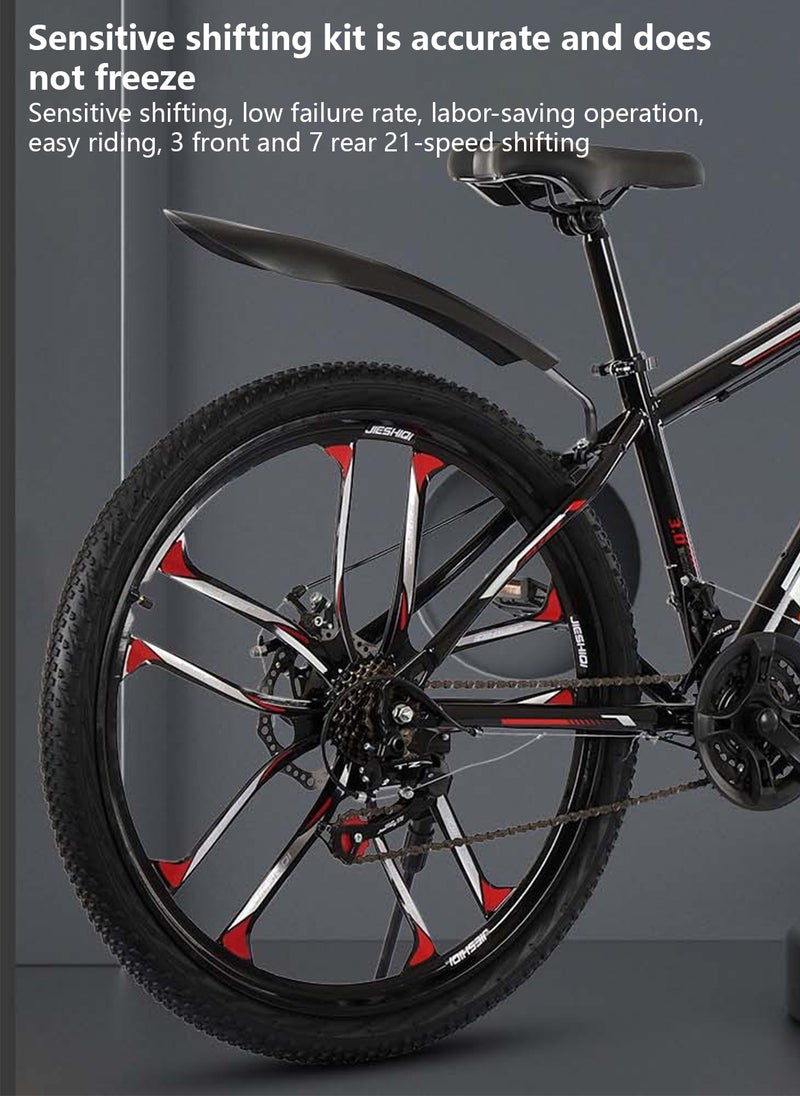 ETG 26-Inch Mountain Bike, 21-Speed Adult and Student Mountain Bike - Image 2