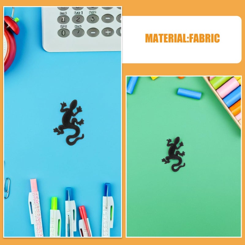6 قطع لاصقات مطرزة بالوزغة لخياطة الملابس وإصلاحها وقبعات DIY والسترات والحقائب - Image 4