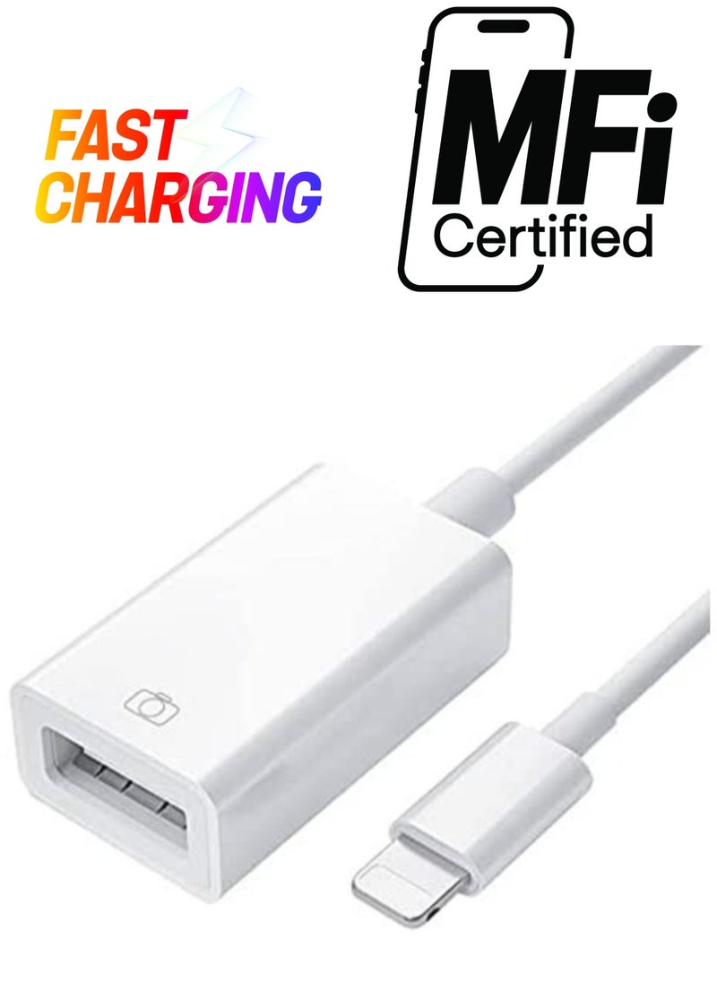 ماركة غير محددة - - انتقال البيانات السريع عالي الجودة OTG/USB 3.0 Super Fast Data (أبيض) - Image 1