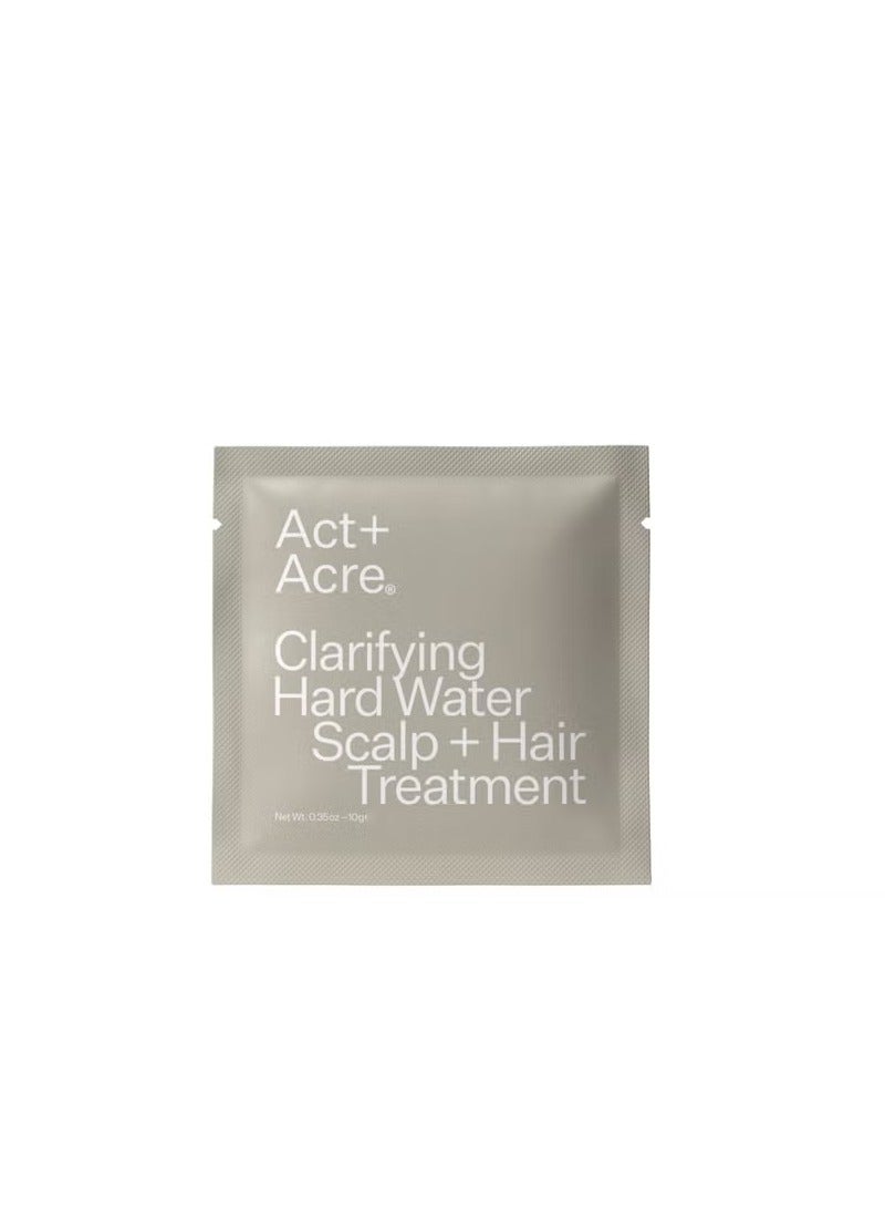 Act+Acre Act+ Acre Clarifying Hard Water Scalp + Hair Treatment 10g - Image 1
