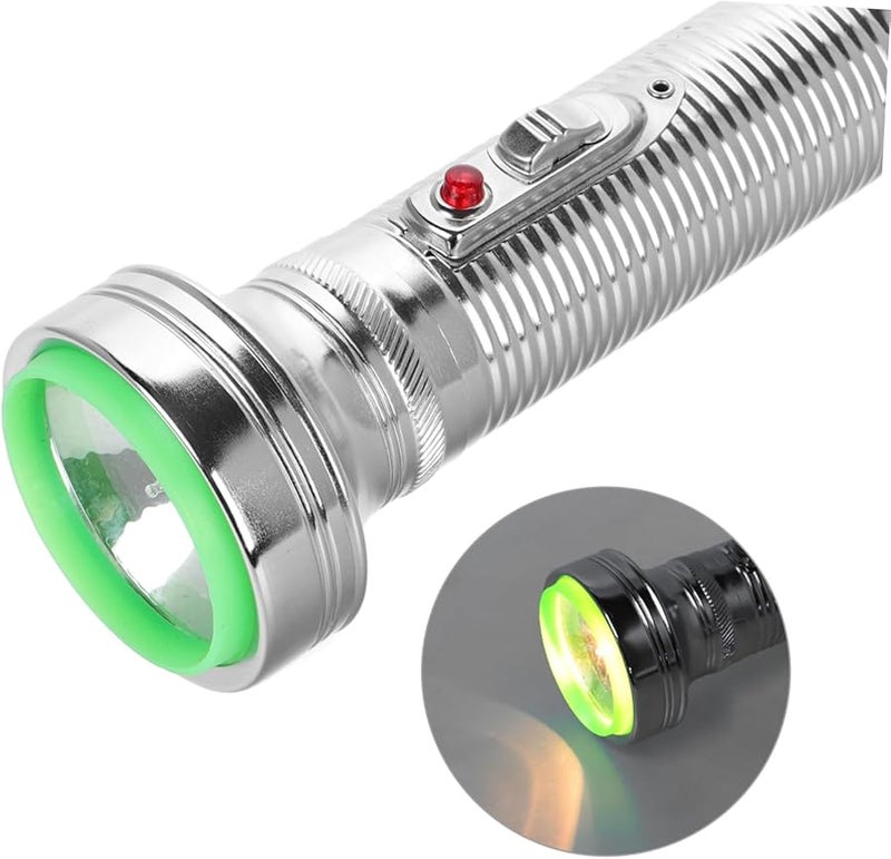 مصباح يدوي قديم بأسلوب رجعي، مصباح يدوي معدني ريفي، مصباح ليلي، ديكور منزلي، فن شعبي - Image 4