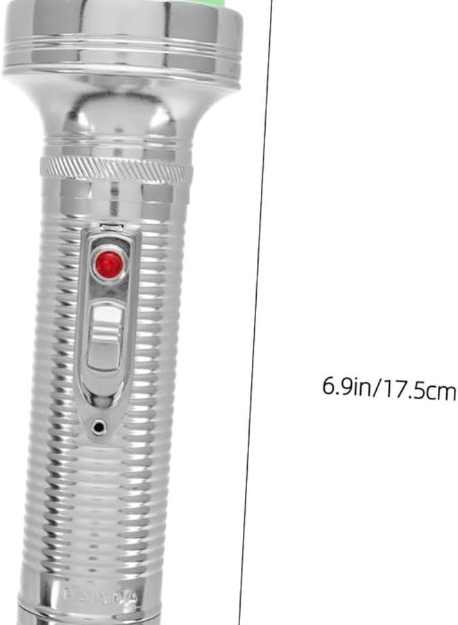 مصباح يدوي قديم بأسلوب رجعي، مصباح يدوي معدني ريفي، مصباح ليلي، ديكور منزلي، فن شعبي - Image 3