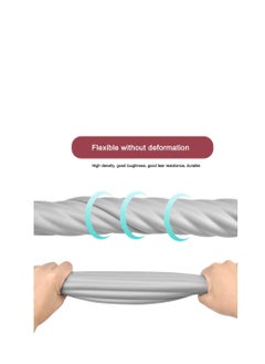 Excefore Baby Edge Corner Guards, 2M Safety Bumpers Edge Guard, Soft Furniture Table Corner Protection Bumper, Safe Protector Foam, Baby Safety Bumper Guard soft strip(Grey)  - Image 4