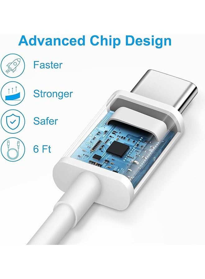 بيوينتي IPhone 25W Fast Charger | USB C Wall Fast Charger with 1M Type C to C Charging Cord  Compatible with IPhone 16/15/Pro Max/Pro/Plus and all Type C Mobile - Image 3