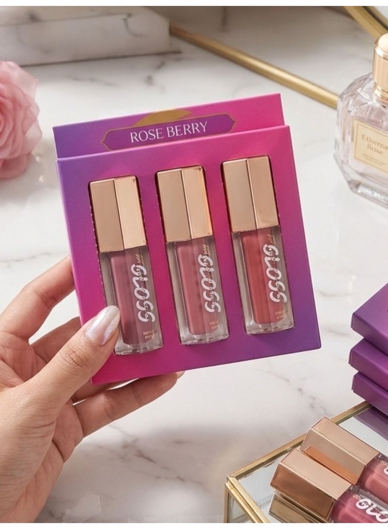ROSE BERRY LIP GLOSSY INSTANTLY DELIVERS FULLER-LOOKING LIPSLIP GLOSSY - Image 2