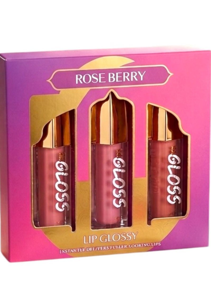 ROSE BERRY LIP GLOSSY INSTANTLY DELIVERS FULLER-LOOKING LIPSLIP GLOSSY - Image 1