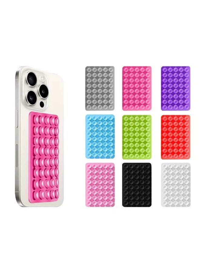 Black Silicone Double Sided Suction Cup with 40 Capsules for Phone Case Computer Bag - Image 2
