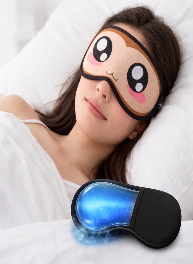 Jenna Big Eye Eye Mask For Insomnia, Meditation, Puffy Eyes And Dark Circles - Image 1