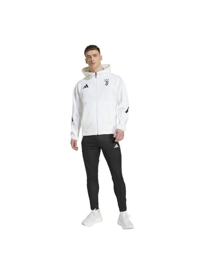 Adidas Juve Anth Jkt White Football Track Tops For Men XS - Image 5