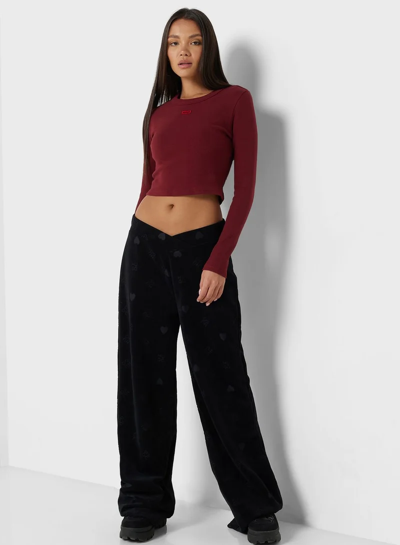 HUGO Logo Knitted Top