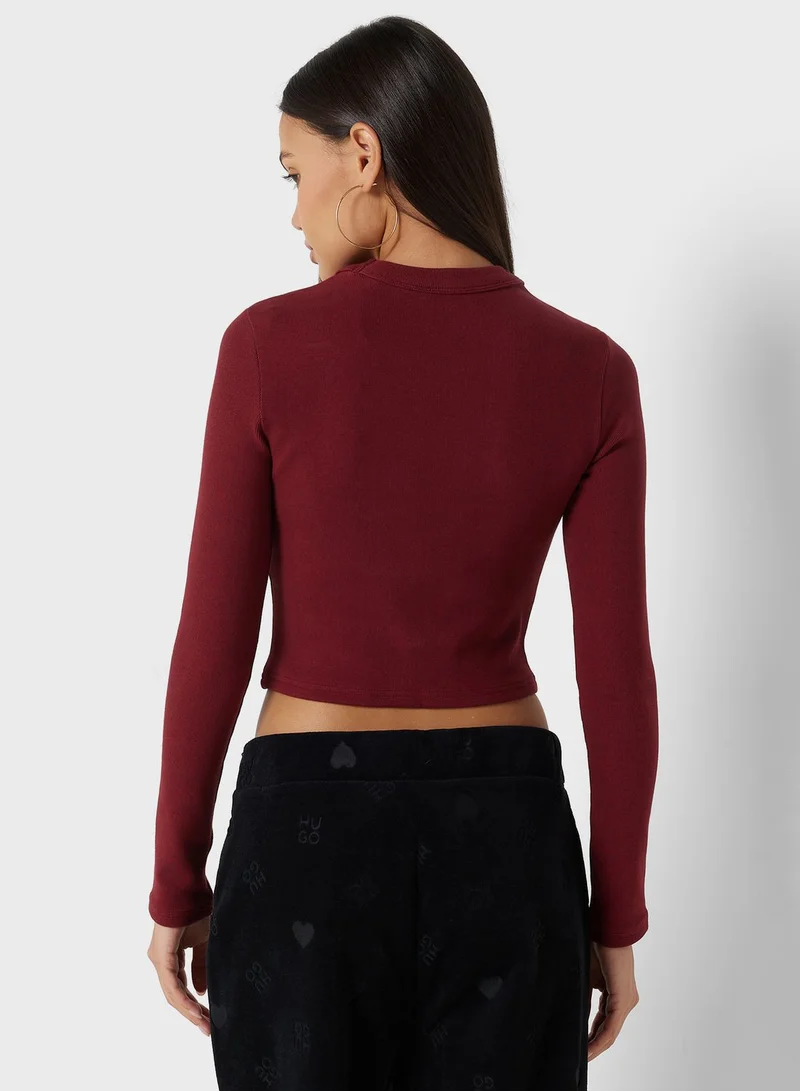 HUGO Logo Knitted Top