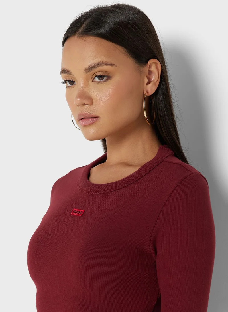 HUGO Logo Knitted Top