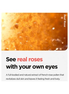 ISNTREE ISNTREE Real Rose Calming Face Mask 3.38 fl. oz. | Moisturizing Nourishing & Soothing 60% Damask Rose Water, Amino Acids Complex Hyaluronic Acid | Remove Dead Skin Cells Pore Build-ups | Korean Skin C  - Image 5