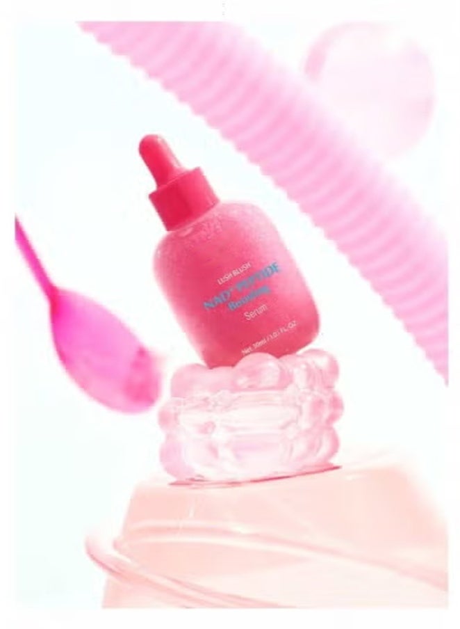 NAD+ Peptide Boosting Smoothie Serum – Anti-Aging Korean Skin Care with 5 Ceramides & Vegan Collagen, Hydrating Antioxidant Serum for Firmness, Wrinkles & Radiant Glow (1.01oz / 30ml) - Image 3