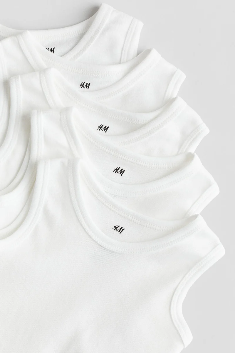 اتش اند ام 5-pack cotton bodysuits