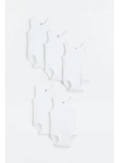 اتش اند ام عبوات من خمس قطع ملابس داخلية قطنية