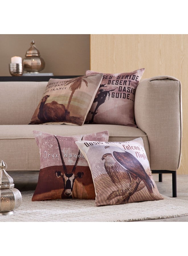 Home Box Desert Life Horse Digital Printed Cushion Cover 45 x 45 cm - Image 4