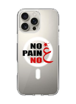 For iPhone 16 Pro Max Case [Compatible with MagSafe] Slim Magnetic cover Clear Phone Case - No Pain No Gain - pzsku/ZB2DFA5915E6A78DA70B6Z/45/_/1730709568/4d371d4d-c3ba-4a63-9e7b-150c90c56247