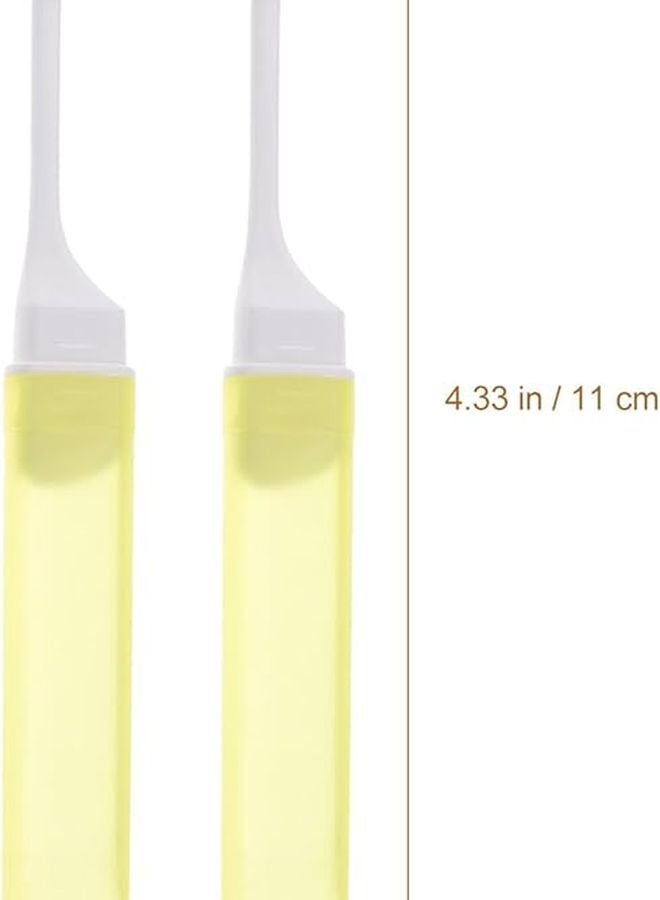 TIDTALEO 8 قطع مجموعة فرشاة أسنان قابلة للطي مع حافظة شعيرات ناعمة محمولة للتخييم ورحلات العمل - Image 3