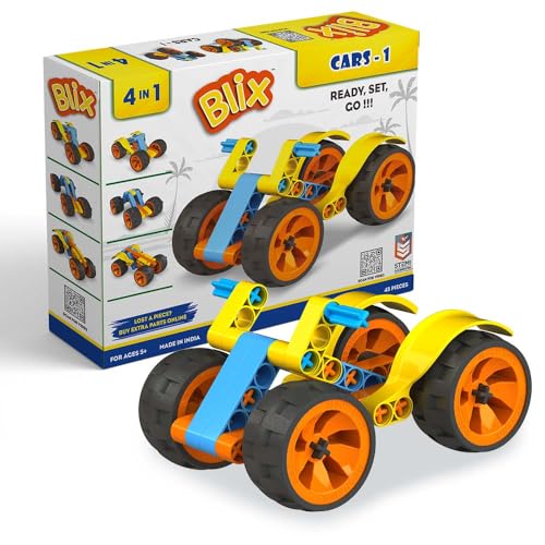 Blix Cars-1 Car Toys for Kid | Car Toys for Kid 5+ Years | Car for Kids | Car for Kids to Drive 5 Years 12 - Image 1