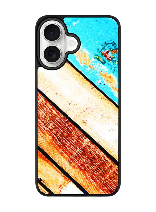 Stylizedd iPhone 17 Case, [Compatible with MagSafe] Slim Magnetic cover Phone Case iPhone 17 -Wooden Pier - Image 1