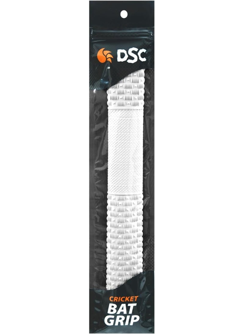 DSC Hayden Cricket Bat Grip | Pack of 1 | Material: Rubber | Better Shock Absorption | Enhanced Control | Simple Installation | Usage for All Players | Comfortable Fit - Image 4