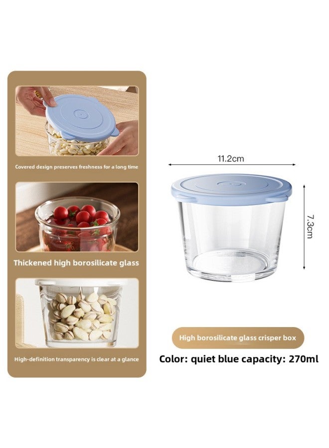 Special Sealed Preservation Box For Microwave Oven High Borosilicate Glass Pickles Sealed Jar Refrigerator Fruit And Vegetable Storage Jar-Specifications:High Borosilicate Glass Sealed Jar -Color:One Pack  - Image 1