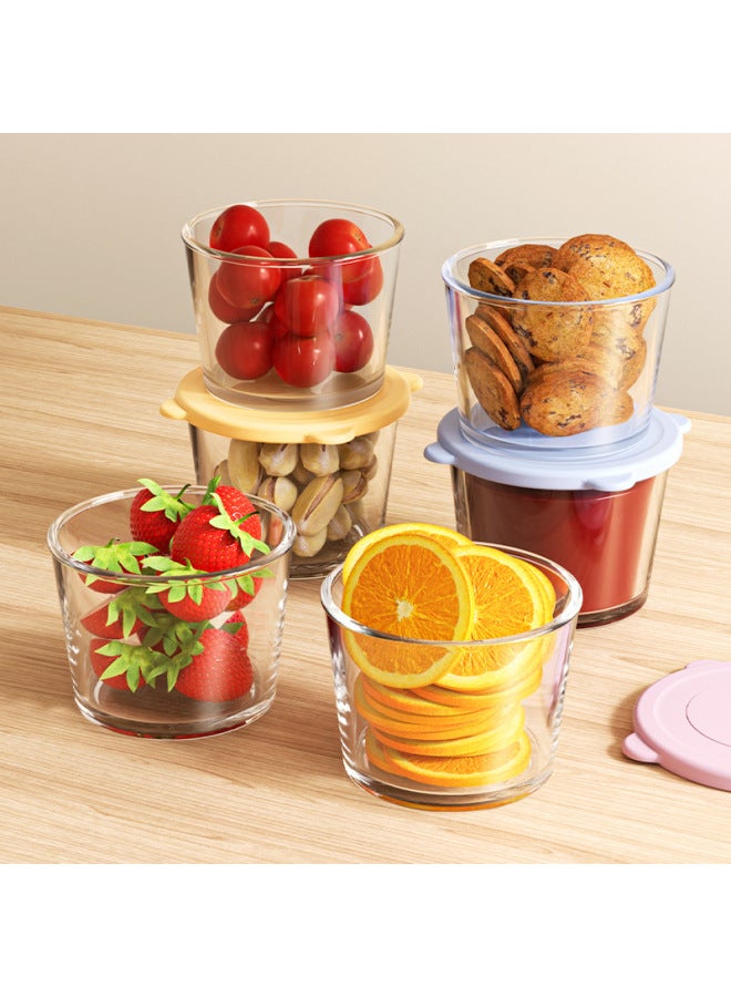 Special Sealed Preservation Box For Microwave Oven High Borosilicate Glass Pickles Sealed Jar Refrigerator Fruit And Vegetable Storage Jar-Specifications:High Borosilicate Glass Sealed Jar -Color:One Pack  - Image 2