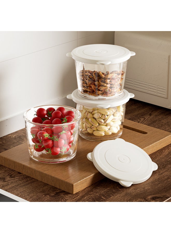 Special Sealed Preservation Box For Microwave Oven High Borosilicate Glass Pickles Sealed Jar Refrigerator Fruit And Vegetable Storage Jar-Specifications:High Borosilicate Glass Sealed Jar -Color:One Pack  - Image 3
