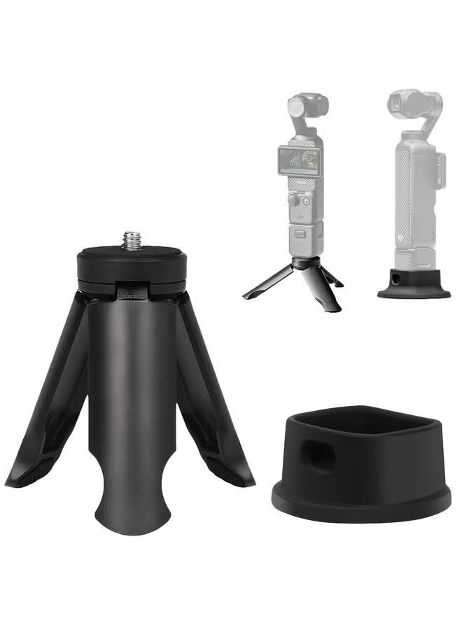 Support System for DJI Osmo Pocket 3 - Silicone Non-Slip Desktop Mount & Convertible Mini Tripod, Lightweight and Universal Accessory - Image 1