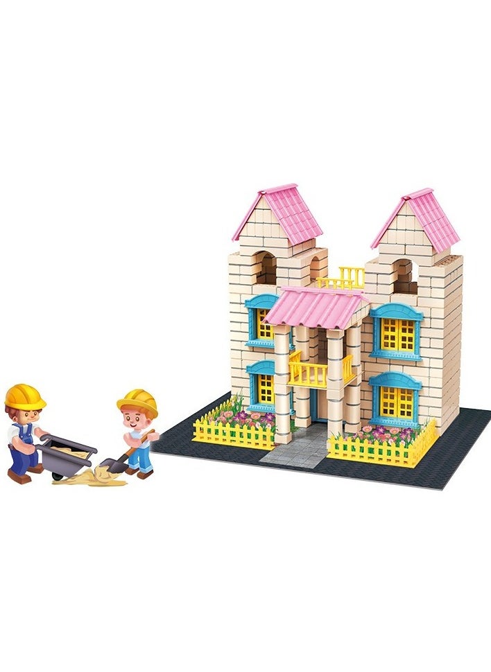 Mini Villa Building Toy Set Puzzle Toys For Kids - 610 Pcs  - Image 2