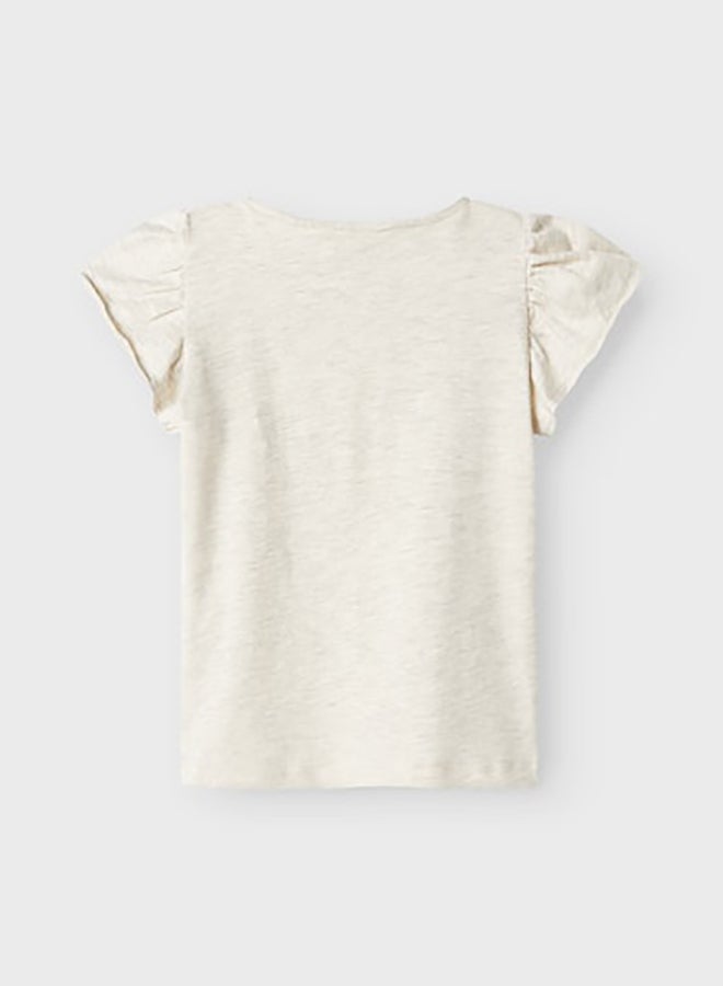 NAME IT NAME IT Kids Girls Folly Glitter Top  - Image 2