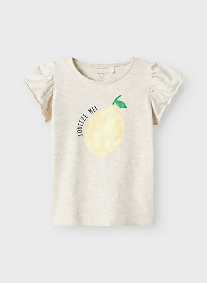 NAME IT NAME IT Kids Girls Folly Glitter Top  - Image 3