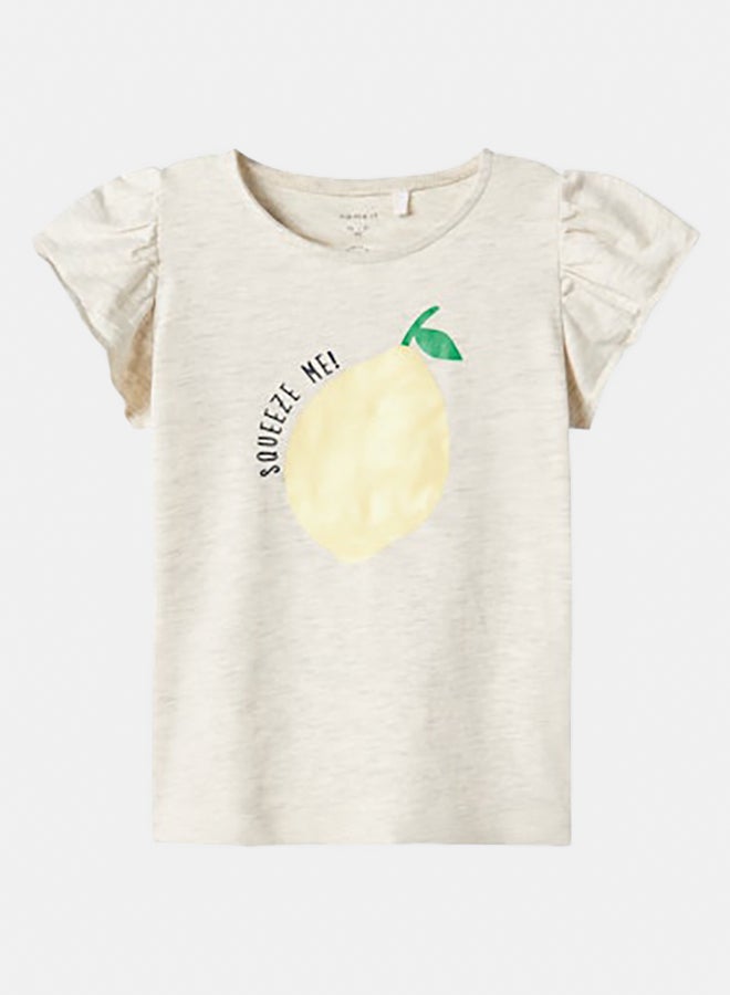 NAME IT NAME IT Kids Girls Folly Glitter Top  - Image 1