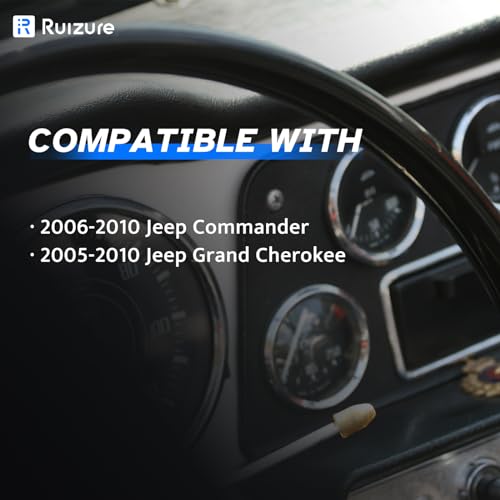 Ruizure Front Wheel Speed ABS Sensor Left and Right fit for 2006 2007 2008 2009 2010 Jeep Commander, 2005-2010 Jeep Grand Cherokee, Driver Passenger Side, 2pcs, ALS2113 - Image 2