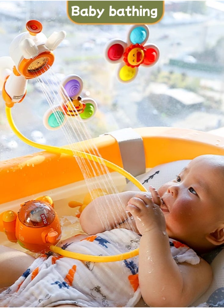 Generic - Baby Shower Toy, Baby Submarine Shower Head, Divine Nozzle, Children Playing in The Water, Children Playing in the Water, Boys and Girls Spraying Water - Image 1