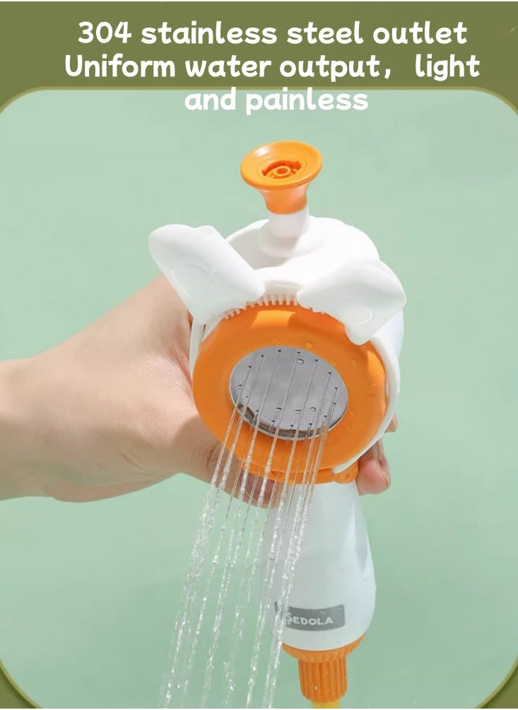 Generic - Baby Shower Toy, Baby Submarine Shower Head, Divine Nozzle, Children Playing in The Water, Children Playing in the Water, Boys and Girls Spraying Water - Image 1
