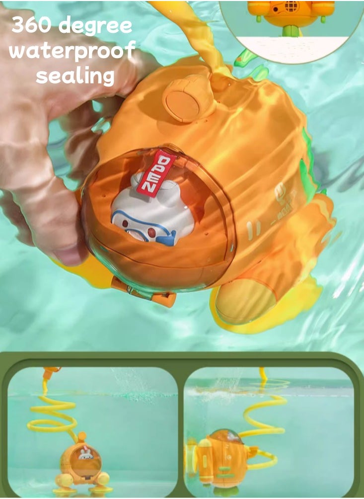 Generic - Baby Shower Toy, Baby Submarine Shower Head, Divine Nozzle, Children Playing in The Water, Children Playing in the Water, Boys and Girls Spraying Water - Image 1