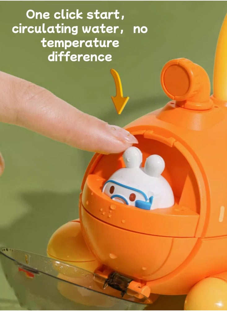 Generic - Baby Shower Toy, Baby Submarine Shower Head, Divine Nozzle, Children Playing in The Water, Children Playing in the Water, Boys and Girls Spraying Water - Image 1