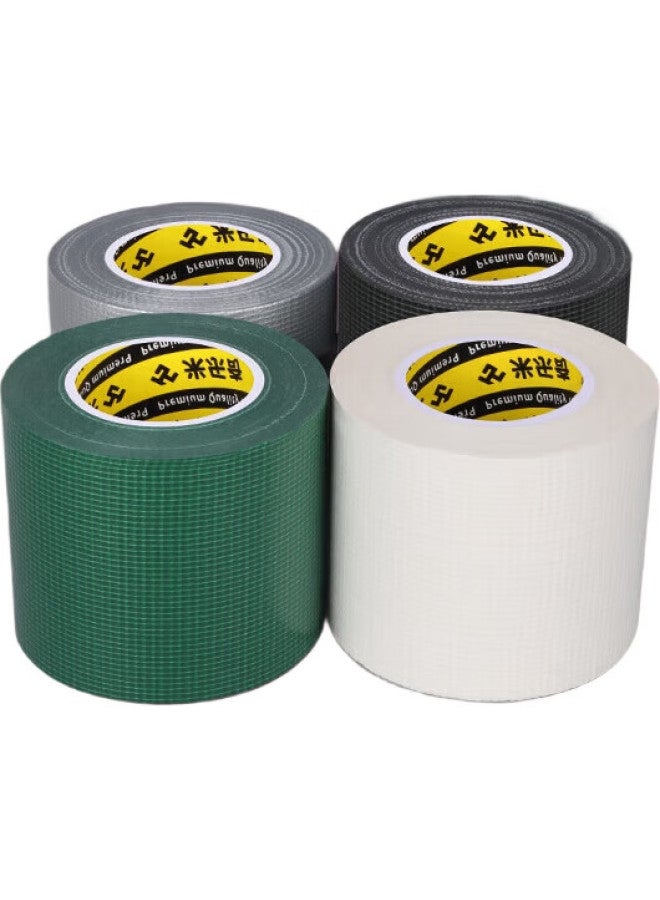 Miloch Milaiqi Single-Sided Cloth-Based Tape, High Adhesion, Durable, Waterproof, Carpet Fixing, Wire Route, White, 60Mm Wide * 20M Long [1 Roll] - Image 2