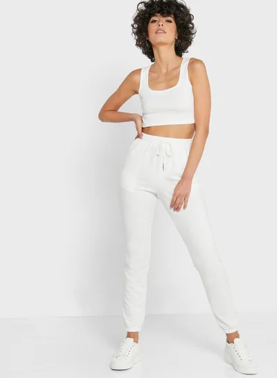 Ginger Basics Cropped Vest & Jogger Set