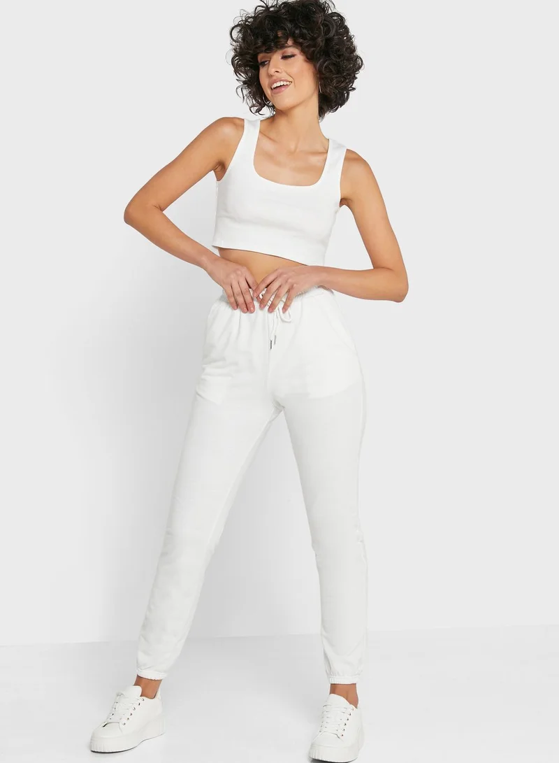 Ginger Basics Cropped Vest & Jogger Set