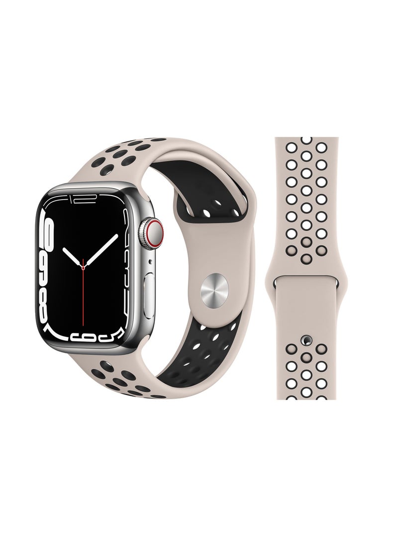 Perfii 3pcs Watch Bands Replacement for Apple Watch Strap Compatible with Apple Watch 49/46/45/44/42mm Series 10/9/8/7/6/5/4/SE/Ultra - Image 2