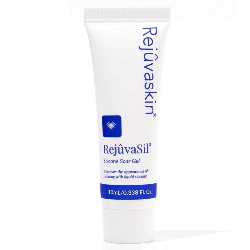 Rejuvaskin RejuvaSil Silicone Scar Gel Scar Treatment for Surgical Scars Burns Keloids Acne Scars on Face Body 033 ounce