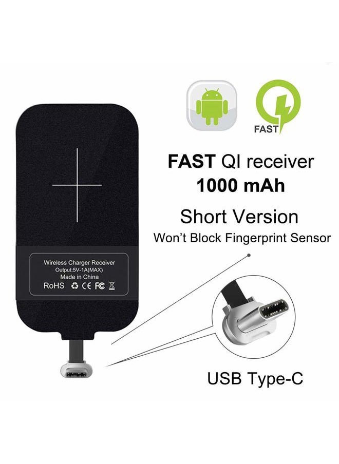 Nillkin - [Short Version] Type C Wireless Charging Receiver, Nillkin Magic Tag USB C Qi Wireless Charger Receiver Chip for Google Pixe 6a/5a/2/3a/Nexus 6P A53 A52 and Other USB-C Phones - Image 1