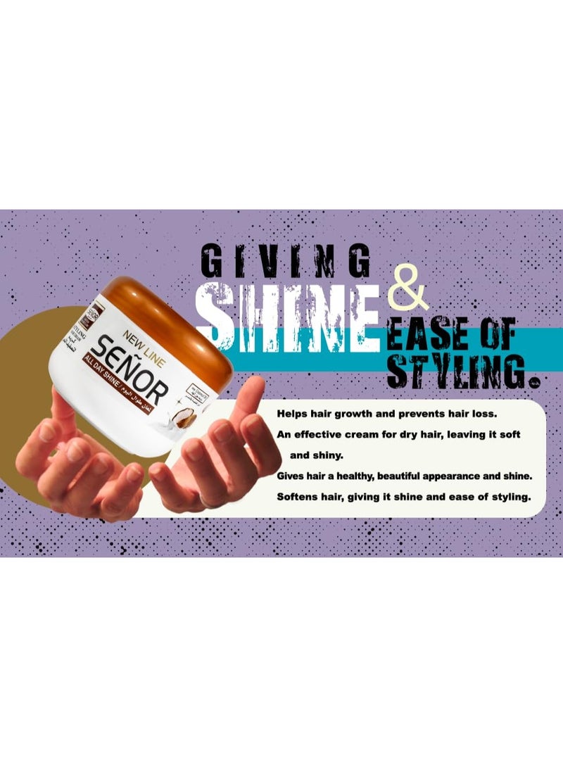 SENORS Hair Styling Cream With Coconut Oil 200 ml - Image 3