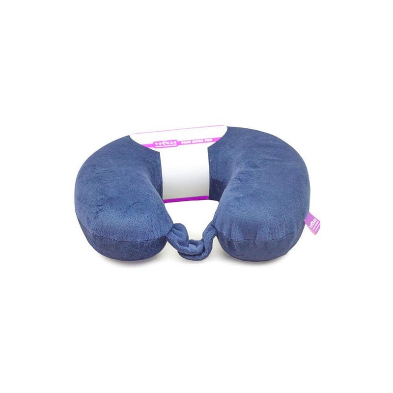 Viaggi Navy Blue Travel Pillow VIA0054 - Image 2